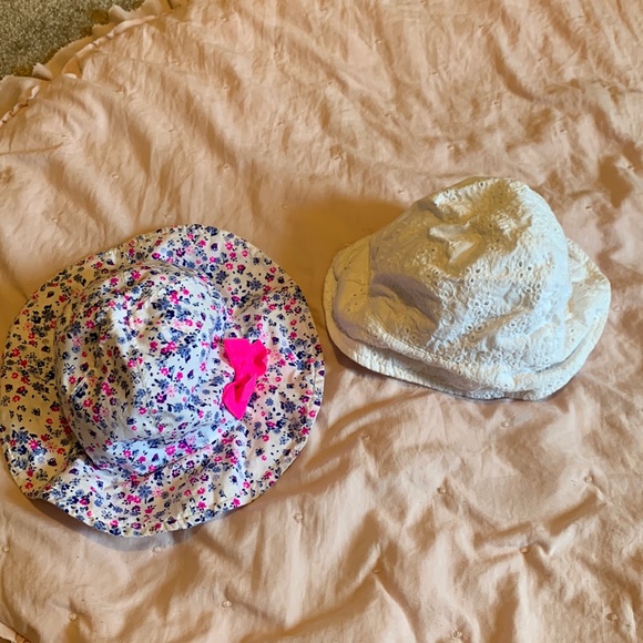 Carter's Other - 2 summer sun hats size 12 months
